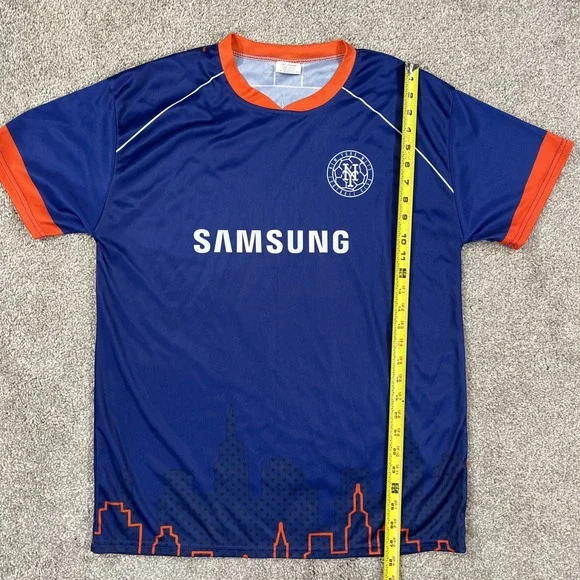 2024 NY METS - SOCCER JERSEY 7/9 SGA CITI FIELD GIVEAWAY SAMSUNG ‎ - SIZE  LARGE - Picture 4 of 8